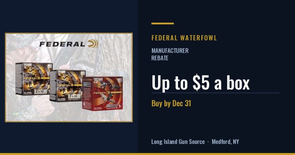 Federal rebate