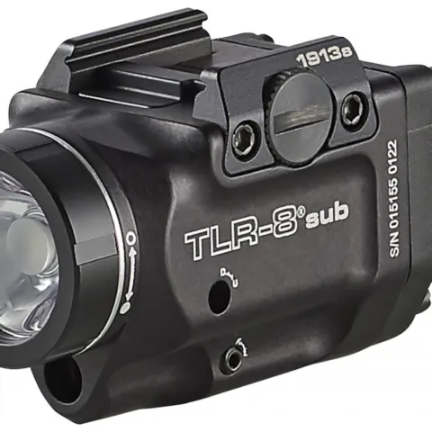 STREAMLIGHT TLR 8 X SUB TACTICAL LIGHT WITH LASER FITS 1913 RAILED SUBCOMPACT HANDGUNS