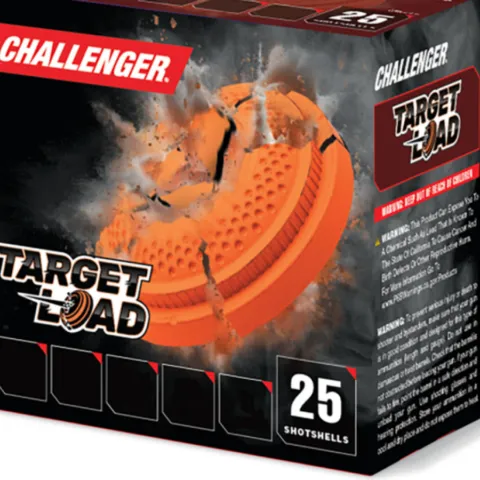 CHALLENGER TARGET LOAD 12 GA #8 1OZ 2.75″ 1290 FPS 250 ROUND CASE