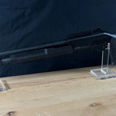 AKKAR CHURCHILL MODEL 612 12GA 18.5″ PUMP ACTION SHOTGUN, USED