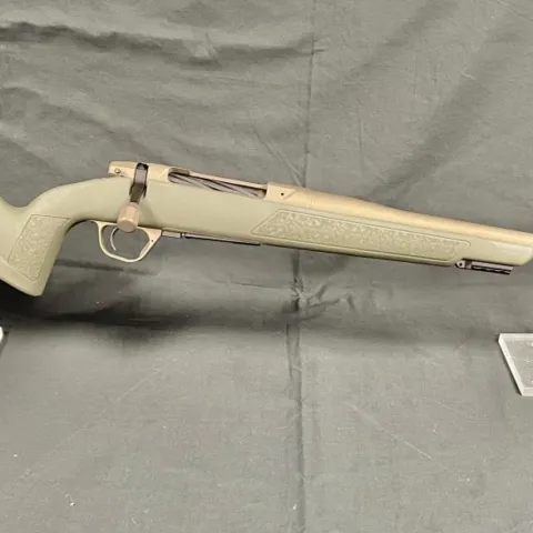 CHRISTIAN ARMS MODEL 25 20.5″ 25CREED GREEN BOLT ACTION RIFLE, USED