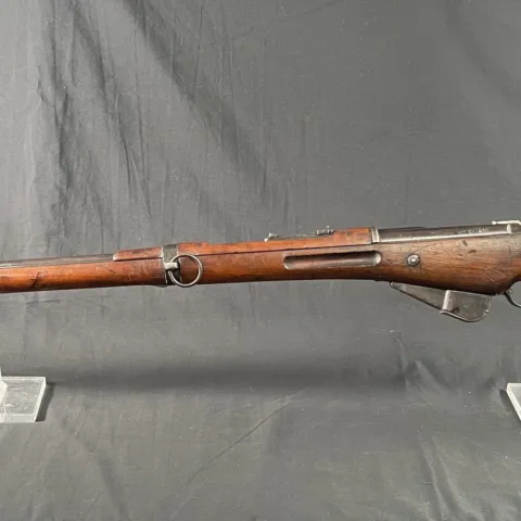MAS MLE 1907 15 8MM LEBEL 31.5″ BLUED BOLT RIFLE, USED