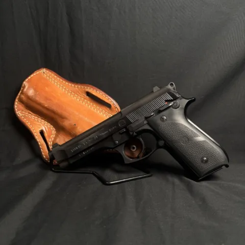 TAURUS PT 92 AF 9MM 5″ BLK PISTOL, USED